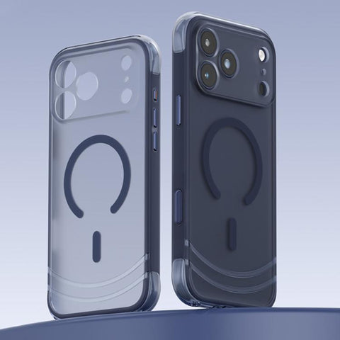 QN2 Skin-Friendly AirBag Magnetic Shockproof Phone Case, For iPhone 18 Pro, For iPhone 18 Pro Max, For iPhone 17 Pro Max, For iPhone 17 Pro