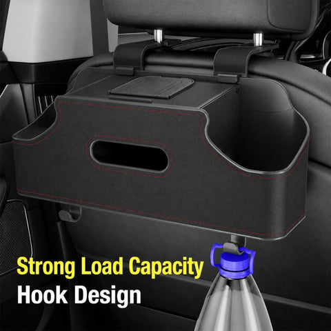 Car Seat Back Hanging Tissue Multifunctional Storage Box Water Cup Holder