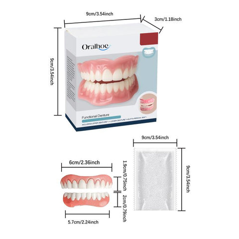 ORALHOE Natural Fit Denture Fitting Kit, Denture Fitting Kit