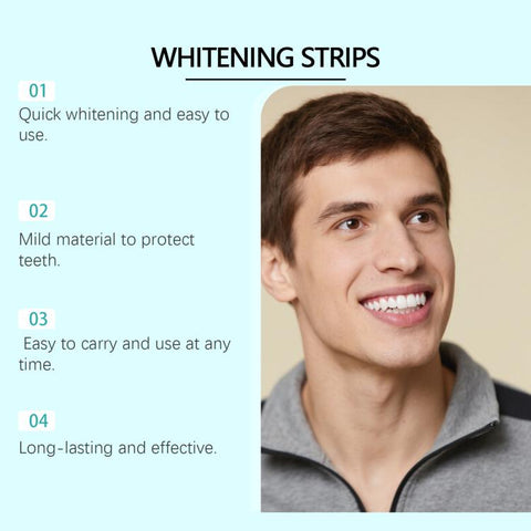 ORALHOE Fresh Oral Care Teeth Whitening Strips Set, Teeth Whitening Strips Set