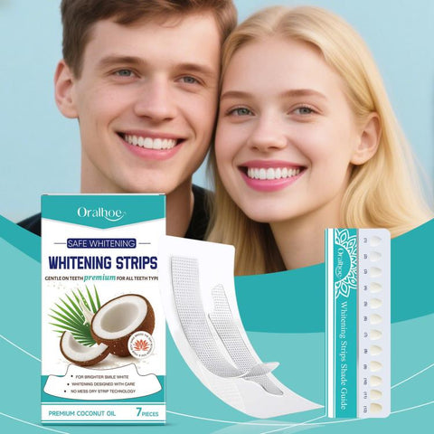 ORALHOE Fresh Oral Care Teeth Whitening Strips Set, Teeth Whitening Strips Set