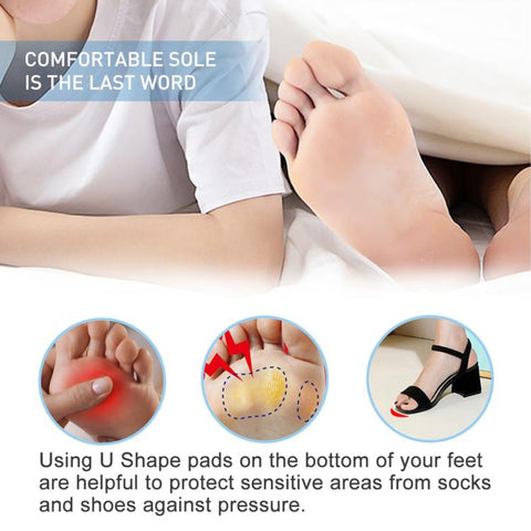 SOUTH MOON Foot Fitting and Toe Pads, Foot Fitting and Toe Pads