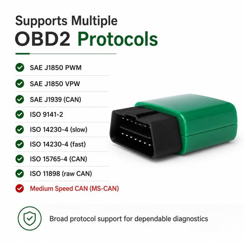 VLINKER FD + V2.2 Bluetooth 3.0 Car Fault Diagnosis Detector, FD + V2.2 Bluetooth 3.0