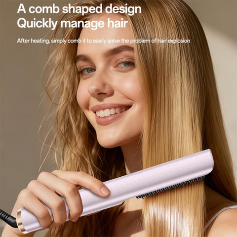 Yesido MG33 Smart Temperature Levels Hair Straightener Brush, EU Plug, UK Plug
