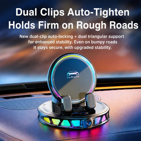 Car Dashboard Automatic Locking Wireless Charger Phone Holder, S32 Pro