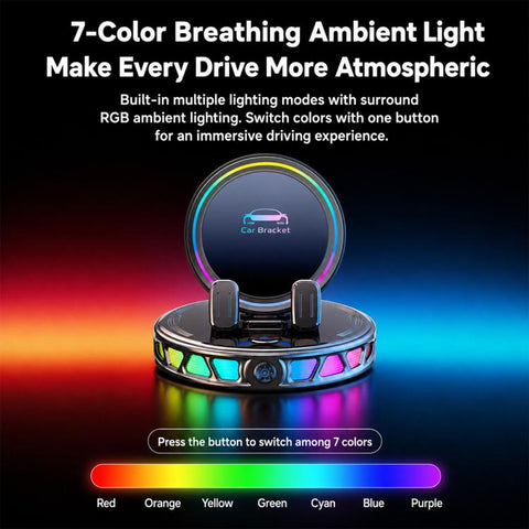 Car Dashboard Automatic Locking Wireless Charger Phone Holder, S32 Pro