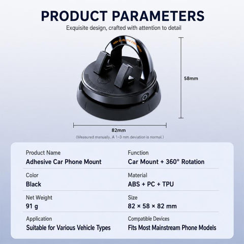 Car Dashboard Anti-Slip Phone Holder