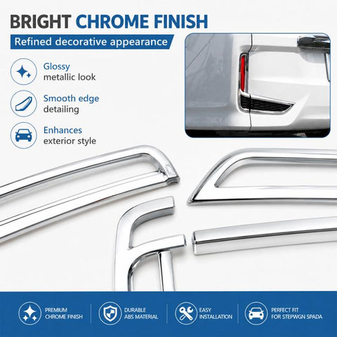Bumper Fog Lamp Decorative Strip For Honda STEPWGN SPADA