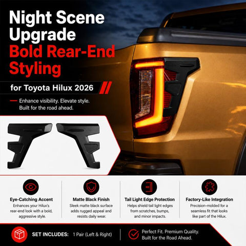 Taillight Trim Frame For Toyota Hilux