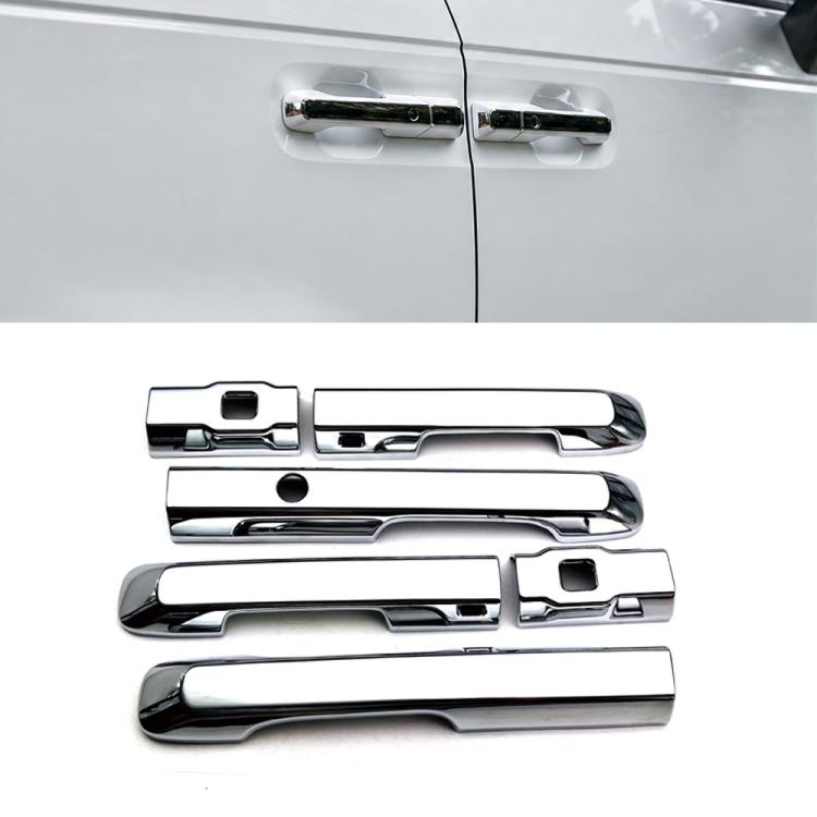 Car Door Handle Decorative Protective Cover for the 2023 Honda STEPWGN SPADA, Electroplated Mirror, Carbon Fiber