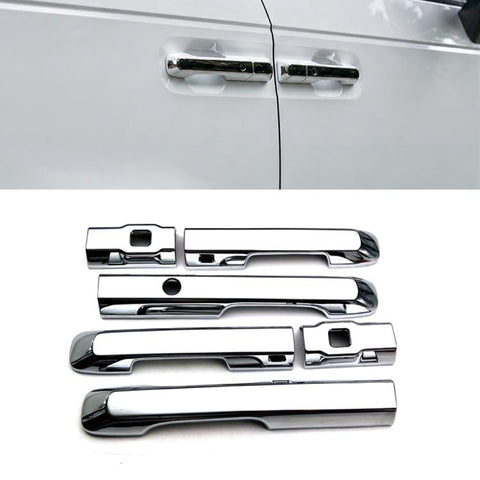 Car Door Handle Decorative Protective Cover for the 2023 Honda STEPWGN SPADA, Electroplated Mirror, Carbon Fiber
