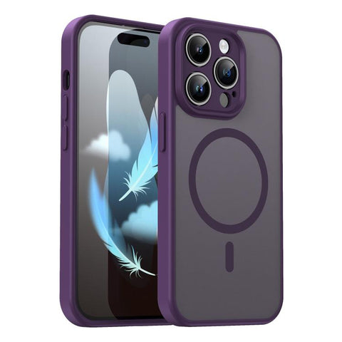 Fanying Series Precision Camera Hole PC Hybrid TPU Translucent Frosted Magnetic Phone Case, For iPhone 14 Plus, For iPhone 14, For iPhone 14 Pro, For iPhone 14 Pro Max, For iPhone 13 Pro Max