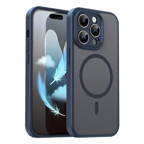 Fanying Series Precision Camera Hole PC Hybrid TPU Translucent Frosted Magnetic Phone Case, For iPhone 14 Plus, For iPhone 14, For iPhone 14 Pro, For iPhone 14 Pro Max, For iPhone 13 Pro Max