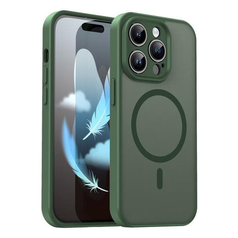 Fanying Series Precision Camera Hole PC Hybrid TPU Translucent Frosted Magnetic Phone Case, For iPhone 14 Plus, For iPhone 14, For iPhone 14 Pro, For iPhone 14 Pro Max, For iPhone 13 Pro Max