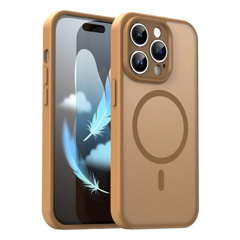 Fanying Series Precision Camera Hole PC Hybrid TPU Translucent Frosted Magnetic Phone Case, For iPhone 14 Plus, For iPhone 14, For iPhone 14 Pro, For iPhone 14 Pro Max, For iPhone 13 Pro Max