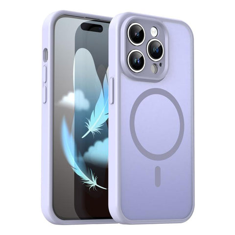 Fanying Series Precision Camera Hole PC Hybrid TPU Translucent Frosted Magnetic Phone Case, For iPhone 14 Plus, For iPhone 14, For iPhone 14 Pro, For iPhone 14 Pro Max, For iPhone 13 Pro Max