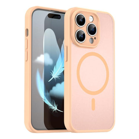 Fanying Series Precision Camera Hole PC Hybrid TPU Translucent Frosted Magnetic Phone Case, For iPhone 14 Plus, For iPhone 14, For iPhone 14 Pro, For iPhone 14 Pro Max, For iPhone 13 Pro Max