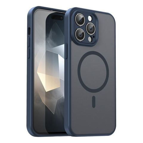 Fanying Series Precision Camera Hole PC Hybrid TPU Translucent Frosted Magnetic Phone Case, For iPhone 14 Plus, For iPhone 14, For iPhone 14 Pro, For iPhone 14 Pro Max, For iPhone 13 Pro Max