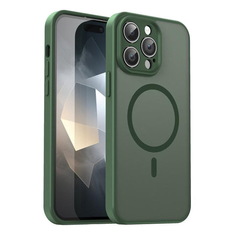 Fanying Series Precision Camera Hole PC Hybrid TPU Translucent Frosted Magnetic Phone Case, For iPhone 14 Plus, For iPhone 14, For iPhone 14 Pro, For iPhone 14 Pro Max, For iPhone 13 Pro Max