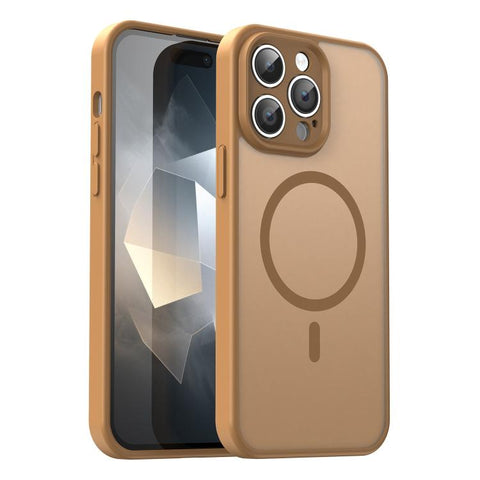 Fanying Series Precision Camera Hole PC Hybrid TPU Translucent Frosted Magnetic Phone Case, For iPhone 14 Plus, For iPhone 14, For iPhone 14 Pro, For iPhone 14 Pro Max, For iPhone 13 Pro Max
