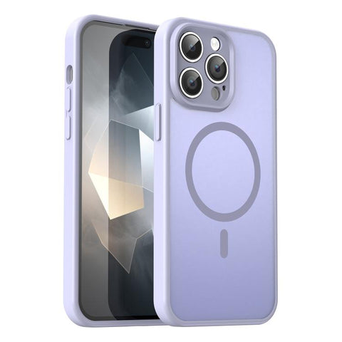 Fanying Series Precision Camera Hole PC Hybrid TPU Translucent Frosted Magnetic Phone Case, For iPhone 14 Plus, For iPhone 14, For iPhone 14 Pro, For iPhone 14 Pro Max, For iPhone 13 Pro Max