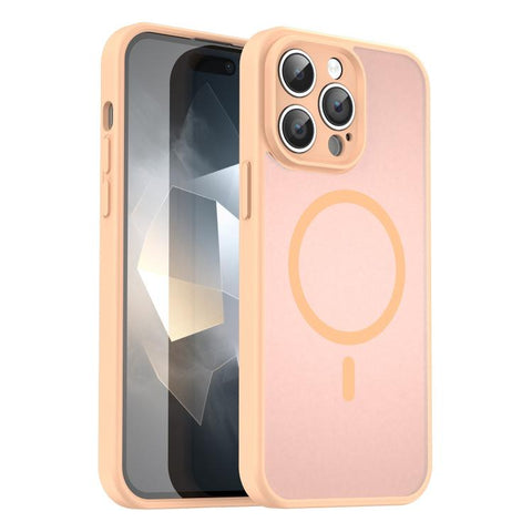 Fanying Series Precision Camera Hole PC Hybrid TPU Translucent Frosted Magnetic Phone Case, For iPhone 14 Plus, For iPhone 14, For iPhone 14 Pro, For iPhone 14 Pro Max, For iPhone 13 Pro Max