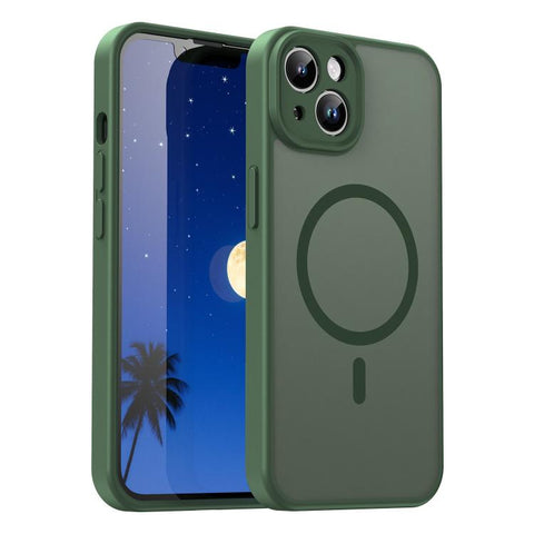 Fanying Series Precision Camera Hole PC Hybrid TPU Translucent Frosted Magnetic Phone Case, For iPhone 14 Plus, For iPhone 14, For iPhone 14 Pro, For iPhone 14 Pro Max, For iPhone 13 Pro Max