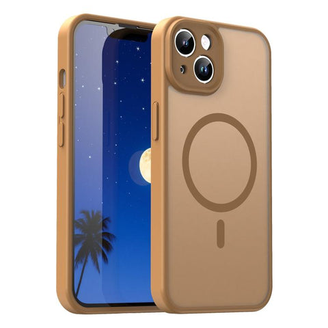 Fanying Series Precision Camera Hole PC Hybrid TPU Translucent Frosted Magnetic Phone Case, For iPhone 14 Plus, For iPhone 14, For iPhone 14 Pro, For iPhone 14 Pro Max, For iPhone 13 Pro Max