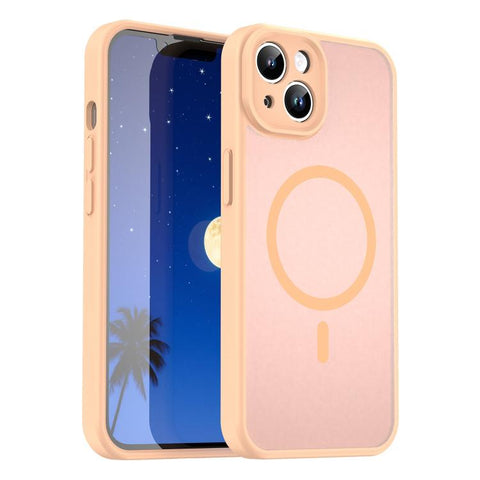 Fanying Series Precision Camera Hole PC Hybrid TPU Translucent Frosted Magnetic Phone Case, For iPhone 14 Plus, For iPhone 14, For iPhone 14 Pro, For iPhone 14 Pro Max, For iPhone 13 Pro Max