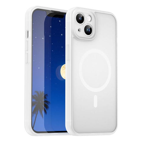 Fanying Series Precision Camera Hole PC Hybrid TPU Translucent Frosted Magnetic Phone Case, For iPhone 14 Plus, For iPhone 14, For iPhone 14 Pro, For iPhone 14 Pro Max, For iPhone 13 Pro Max