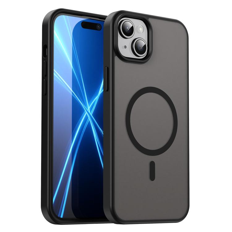 Fanying Series Precision Camera Hole PC Hybrid TPU Translucent Frosted Magnetic Phone Case, For iPhone 14 Plus, For iPhone 14, For iPhone 14 Pro, For iPhone 14 Pro Max, For iPhone 13 Pro Max