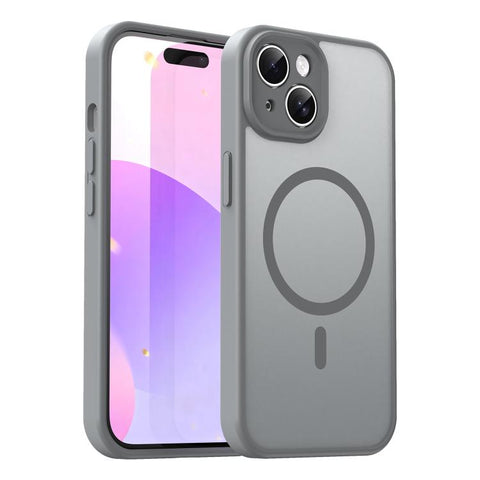 Fanying Series Precision Camera Hole PC Hybrid TPU Translucent Frosted Magnetic Phone Case, For iPhone 16, For iPhone 15 Pro Max, For iPhone 15 Pro, For iPhone 15 Plus, For iPhone 15