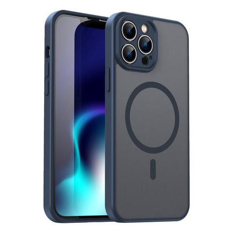 Fanying Series Precision Camera Hole PC Hybrid TPU Translucent Frosted Magnetic Phone Case, For iPhone 14 Plus, For iPhone 14, For iPhone 14 Pro, For iPhone 14 Pro Max, For iPhone 13 Pro Max
