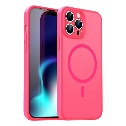 Fanying Series Precision Camera Hole PC Hybrid TPU Translucent Frosted Magnetic Phone Case, For iPhone 14 Plus, For iPhone 14, For iPhone 14 Pro, For iPhone 14 Pro Max, For iPhone 13 Pro Max