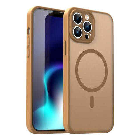 Fanying Series Precision Camera Hole PC Hybrid TPU Translucent Frosted Magnetic Phone Case, For iPhone 14 Plus, For iPhone 14, For iPhone 14 Pro, For iPhone 14 Pro Max, For iPhone 13 Pro Max