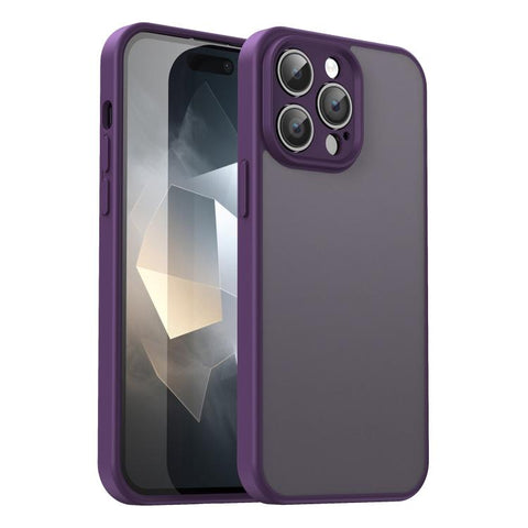 Fanying Series Precision Camera Hole PC Hybrid TPU Translucent Frosted Phone Case, For iPhone 14, For iPhone 14 Pro, For iPhone 14 Pro Max, For iPhone 13 Pro Max