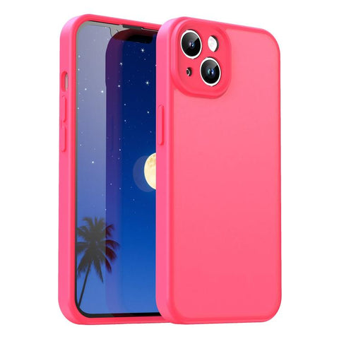 Fanying Series Precision Camera Hole PC Hybrid TPU Translucent Frosted Phone Case, For iPhone 14, For iPhone 14 Pro, For iPhone 14 Pro Max, For iPhone 13 Pro Max