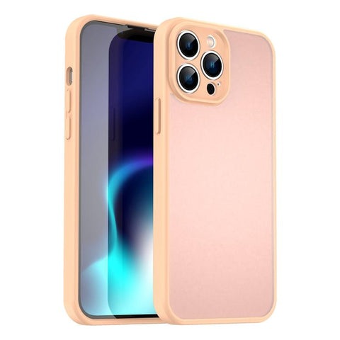 Fanying Series Precision Camera Hole PC Hybrid TPU Translucent Frosted Phone Case, For iPhone 14, For iPhone 14 Pro, For iPhone 14 Pro Max, For iPhone 13 Pro Max