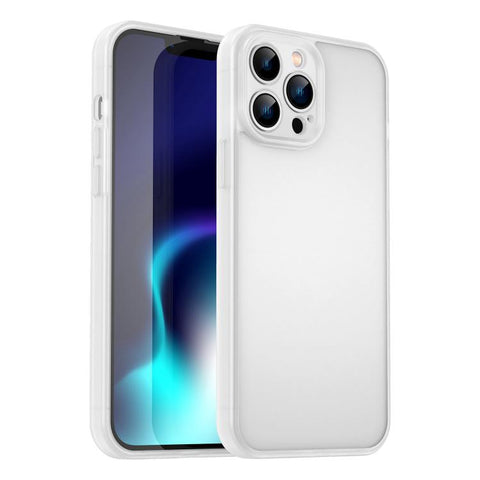 Fanying Series Precision Camera Hole PC Hybrid TPU Translucent Frosted Phone Case, For iPhone 14, For iPhone 14 Pro, For iPhone 14 Pro Max, For iPhone 13 Pro Max