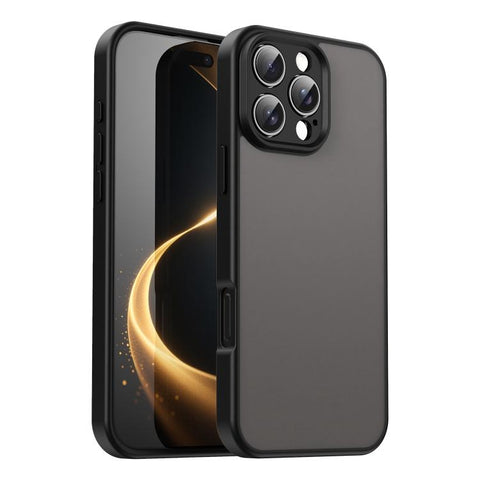 Fanying Series Precision Camera Hole PC Hybrid TPU Translucent Frosted Phone Case, For iPhone 17 Pro, For iPhone 17, For iPhone Air, For iPhone 16 Pro Max