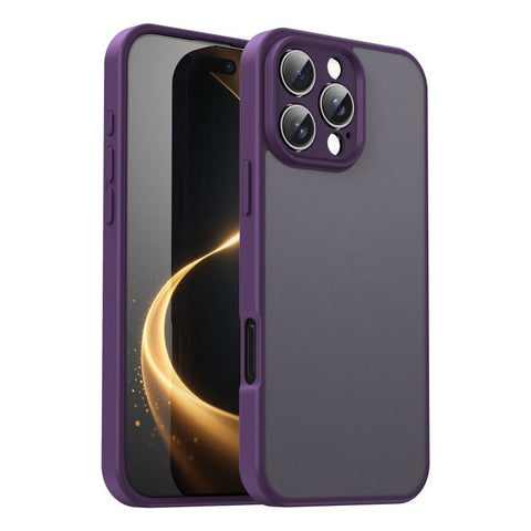 Fanying Series Precision Camera Hole PC Hybrid TPU Translucent Frosted Phone Case, For iPhone 17 Pro, For iPhone 17, For iPhone Air, For iPhone 16 Pro Max