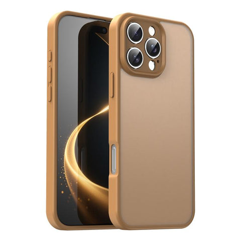 Fanying Series Precision Camera Hole PC Hybrid TPU Translucent Frosted Phone Case, For iPhone 17 Pro, For iPhone 17, For iPhone Air, For iPhone 16 Pro Max