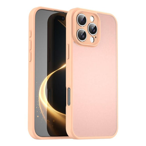 Fanying Series Precision Camera Hole PC Hybrid TPU Translucent Frosted Phone Case, For iPhone 17 Pro, For iPhone 17, For iPhone Air, For iPhone 16 Pro Max