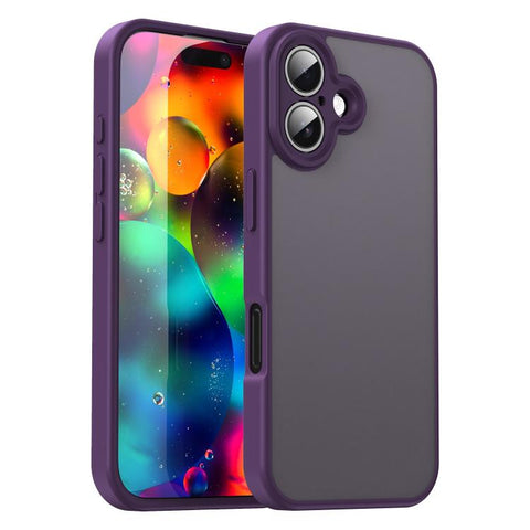 Fanying Series Precision Camera Hole PC Hybrid TPU Translucent Frosted Phone Case, For iPhone 17 Pro, For iPhone 17, For iPhone Air, For iPhone 16 Pro Max