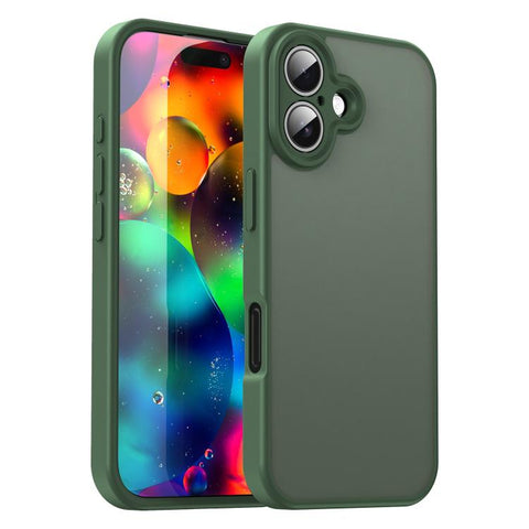 Fanying Series Precision Camera Hole PC Hybrid TPU Translucent Frosted Phone Case, For iPhone 17 Pro, For iPhone 17, For iPhone Air, For iPhone 16 Pro Max