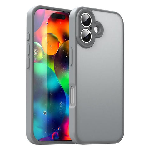 Fanying Series Precision Camera Hole PC Hybrid TPU Translucent Frosted Phone Case, For iPhone 17 Pro, For iPhone 17, For iPhone Air, For iPhone 16 Pro Max