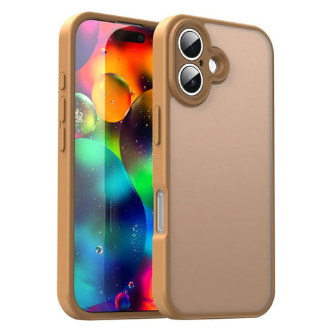 Fanying Series Precision Camera Hole PC Hybrid TPU Translucent Frosted Phone Case, For iPhone 17 Pro, For iPhone 17, For iPhone Air, For iPhone 16 Pro Max