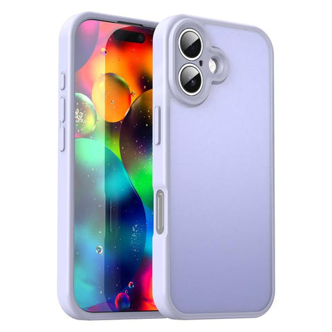 Fanying Series Precision Camera Hole PC Hybrid TPU Translucent Frosted Phone Case, For iPhone 17 Pro, For iPhone 17, For iPhone Air, For iPhone 16 Pro Max
