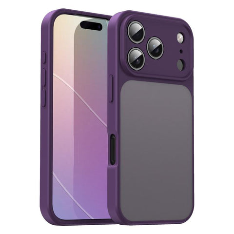 Fanying Series Precision Camera Hole PC Hybrid TPU Translucent Frosted Phone Case, For iPhone 17 Pro, For iPhone 17, For iPhone Air, For iPhone 16 Pro Max