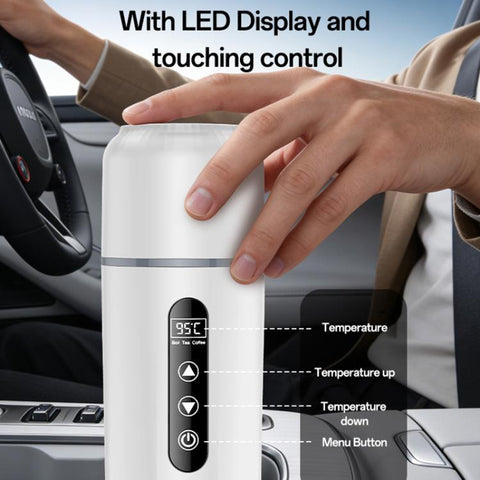 Yesido VC20 500ml Smart Car Used Electric Heating Water Cup